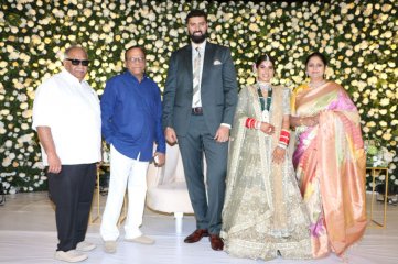 Celebs at Jayasudha Kapoor Elder Son Nihar Wedding Reception